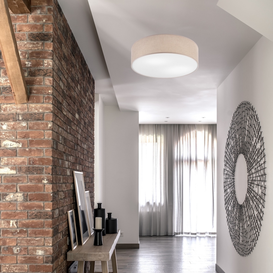 Kattovalaisin MONTE 2xE27/60W/230V ruskea