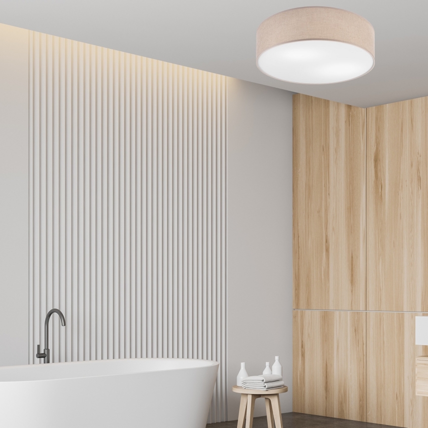 Kattovalaisin MONTE 2xE27/60W/230V ruskea