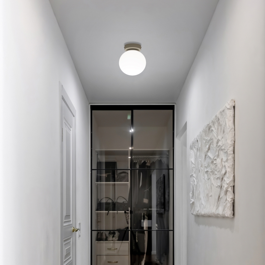 Kattovalaisin MOONLIGHT 1xE27/15W/230V, halkaisija 16 cm, kermanvärinen