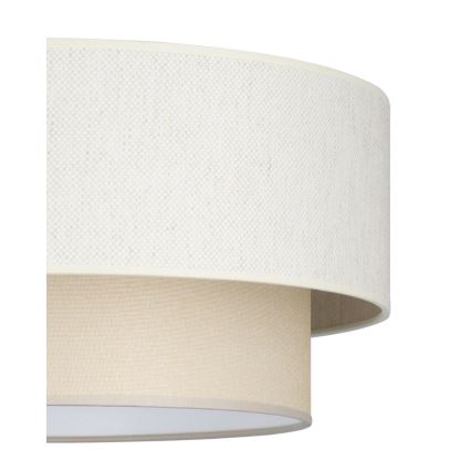 Kattovalaisin NATIA 1xE27/60W/230V, halkaisija 45 cm, kermanvärinen
