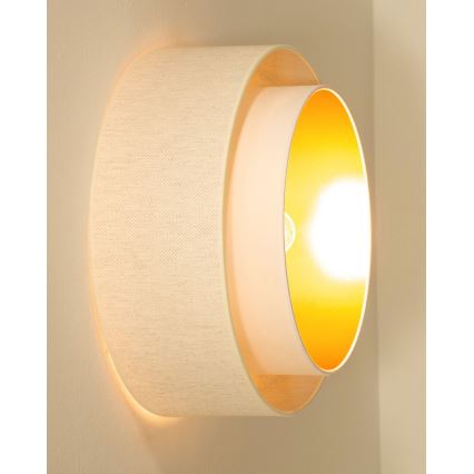 Kattovalaisin NATIA 1xE27/60W/230V halkaisija 45 cm valkoinen