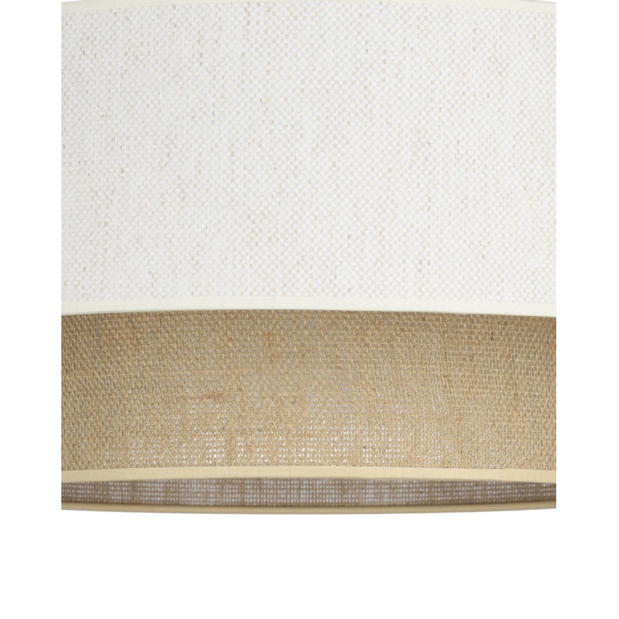 Kattovalaisin NATIA 1xE27/60W/230V halkaisija 45 cm valkoinen/ruskea