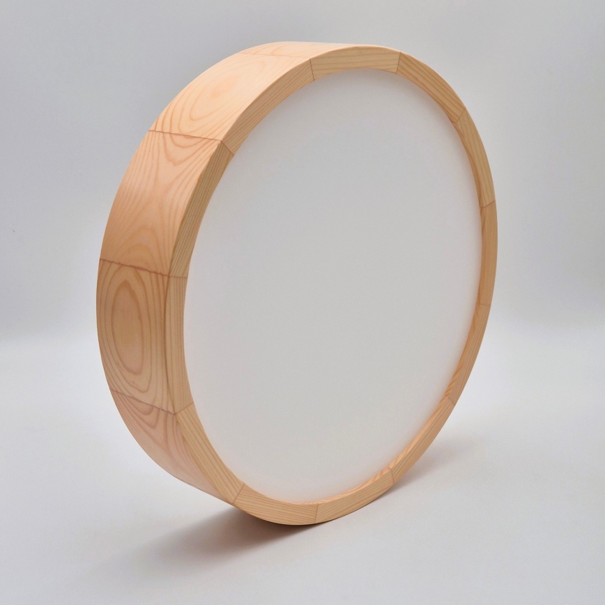 Kattovalaisin NATURAL 2xE27/60W/230V ? 37 cm mänty