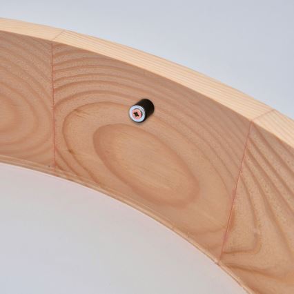 Kattovalaisin NATURAL 2xE27/60W/230V ? 37 cm mänty