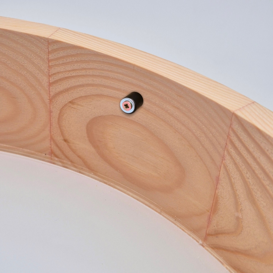 Kattovalaisin NATURAL 2xE27/60W/230V ? 37 cm mänty