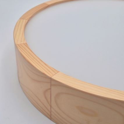 Kattovalaisin NATURAL 2xE27/60W/230V ? 37 cm mänty