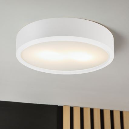 Kattovalaisin NATURAL 3xE27/15W/230V, halkaisija 37,5 cm, mänty/valkoinen