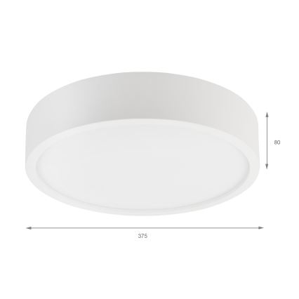 Kattovalaisin NATURAL 3xE27/15W/230V, halkaisija 37,5 cm, mänty/valkoinen
