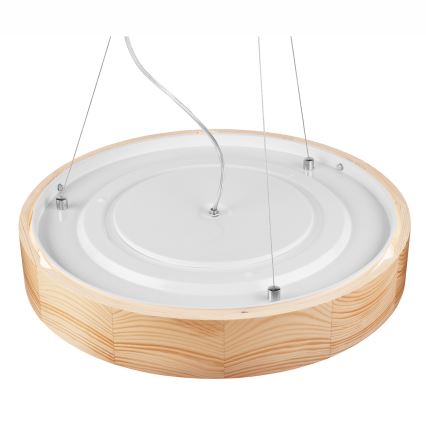 Riippuvalaisin NATURAL 3xE27/60W/230V ? 47 cm mänty