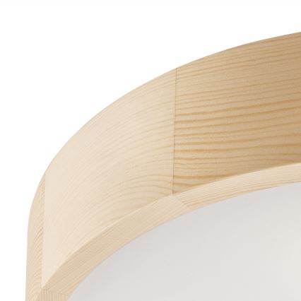 Kattovalaisin NATURAL 3xE27/60W/230V, halkaisija 47,5 cm, mänty