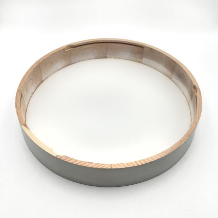 Kattovalaisin NATURAL 5xE27/15W/230V halkaisija 47,5 cm mänty/valkoinen