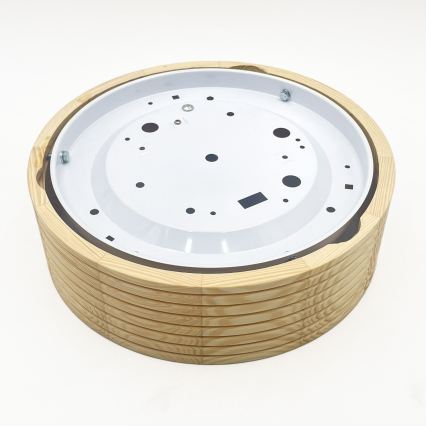 Kattovalaisin NATURAL MODERN 1xE27/15W/230V, Ø 27,5 cm, mänty