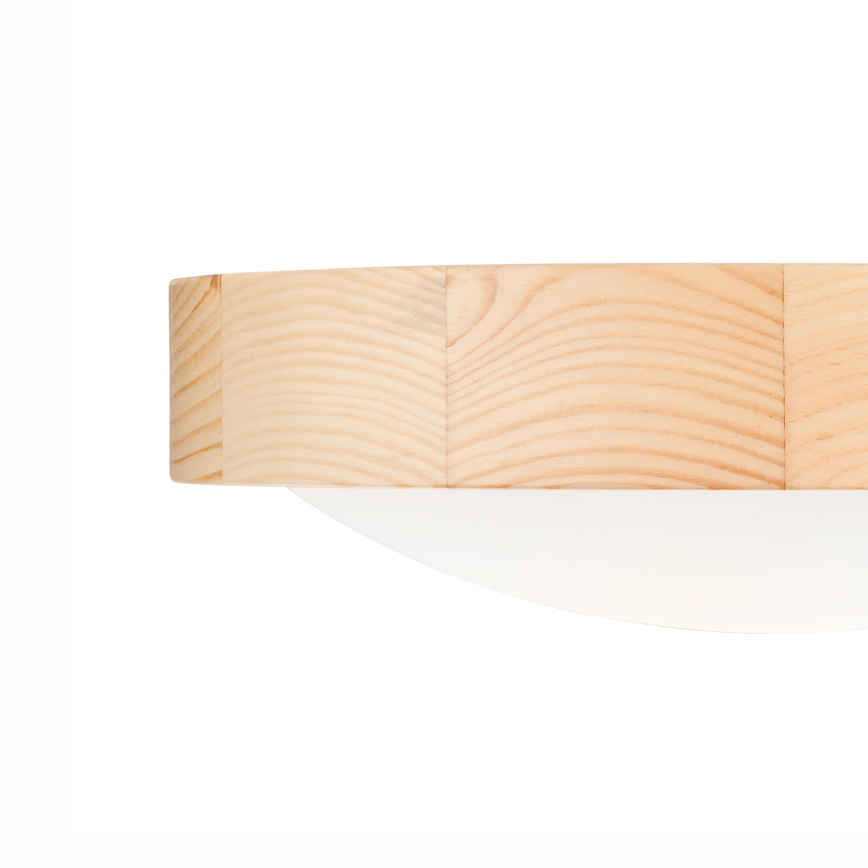 Kattovalaisin NATURAL SLIM 1xE27/60W/230V ø 27 cm mänty