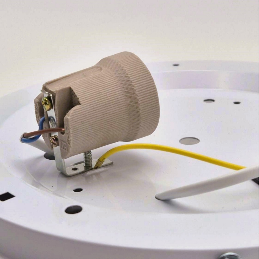 Kattovalaisin NATURAL SLIM 1xE27/60W/230V ø 27 cm mänty