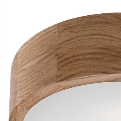 Kattovalaisin OAK 1xE27/60W/230V tammi Ø 27,5 cm