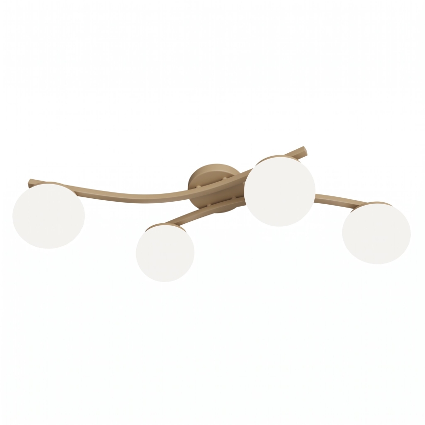 Kattovalaisin OPUS 4xE14/10W/230V beige/valkoinen