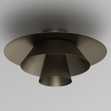 Kattovalaisin PLATO 1xE27/15W/230V, halkaisija 32 cm, antrasiitti
