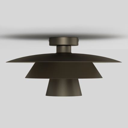 Kattovalaisin PLATO 1xE27/15W/230V, halkaisija 32 cm, antrasiitti