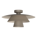 Kattovalaisin PLATO 1xE27/15W/230V, halkaisija 32 cm, beige