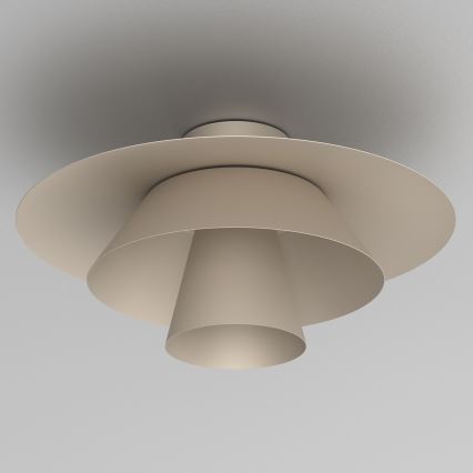 Kattovalaisin PLATO 1xE27/15W/230V, halkaisija 32 cm, beige