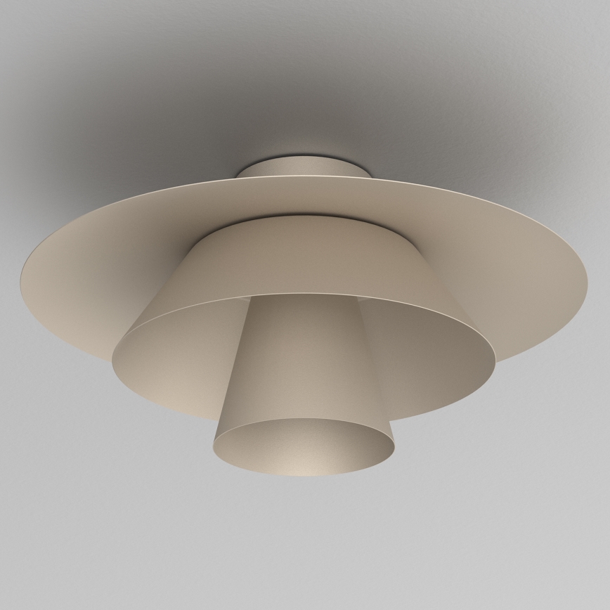 Kattovalaisin PLATO 1xE27/15W/230V, halkaisija 32 cm, beige