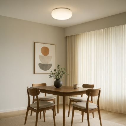 Kattovalaisin PULSO 3xE27/15W/230V halkaisija 42 cm valkoinen