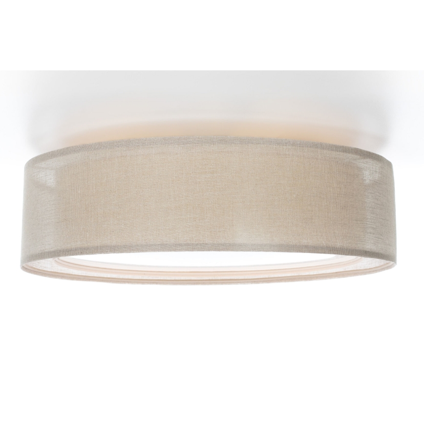 Kattovalaisin PURO 2xE27/40W/230V, halkaisija 50 cm, beige