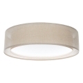 Kattovalaisin PURO 2xE27/40W/230V, halkaisija 60 cm, beige