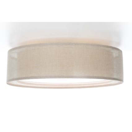 Kattovalaisin PURO 2xE27/40W/230V, halkaisija 60 cm, beige