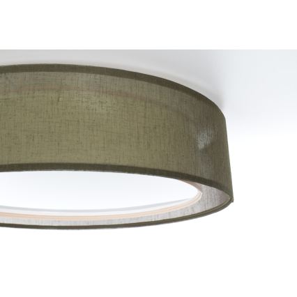 Kattovalaisin PURO 2xE27/40W/230V Ø 50 cm, vihreä