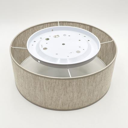 Kattovalaisin SIRJA 1xE27/15W/230V halkaisija 35 cm beige