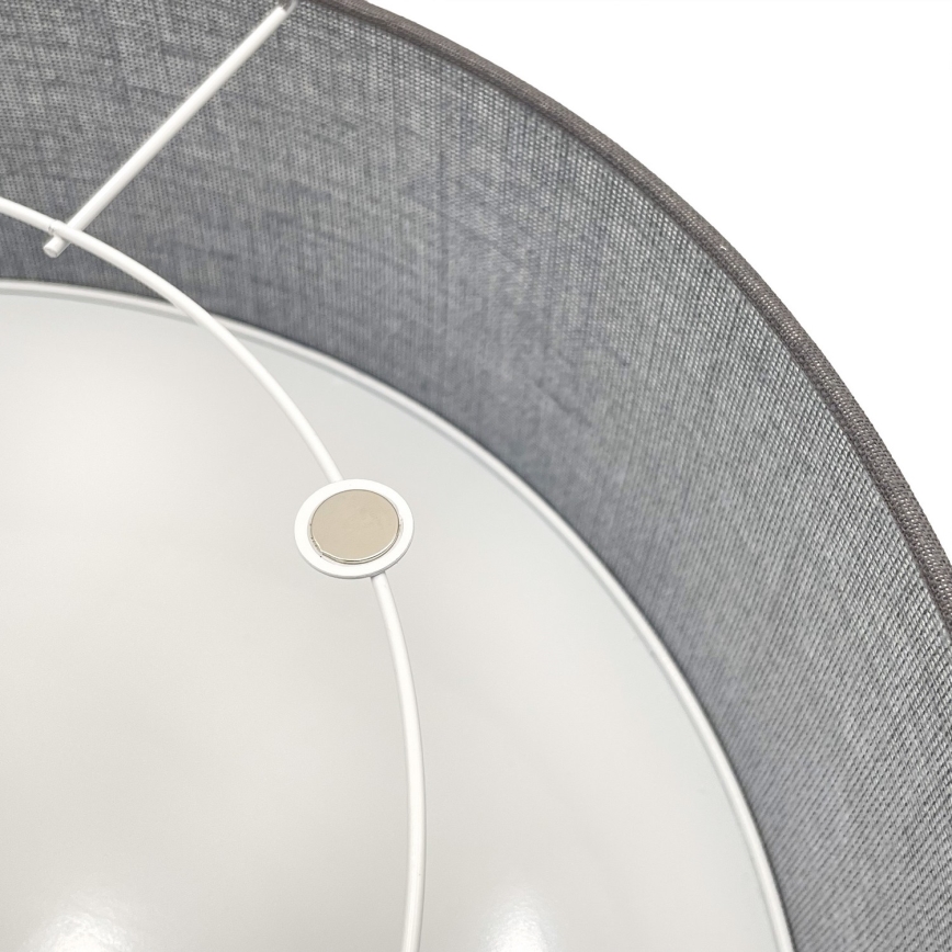 Kattovalaisin SIRJA 1xE27/15W/230V halkaisija 35 cm harmaa