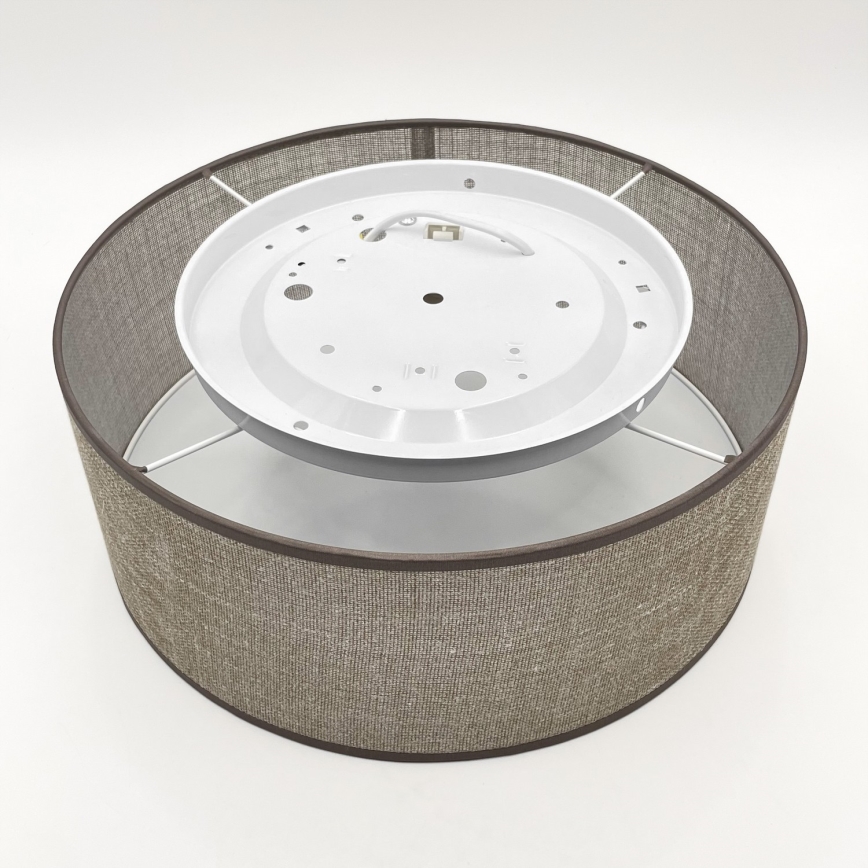 Kattovalaisin SIRJA 1xE27/15W/230V, halkaisija 35 cm, ruskea