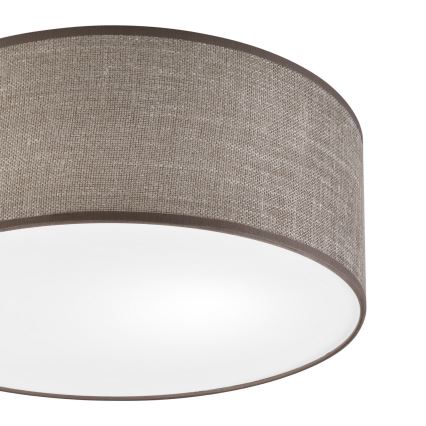 Kattovalaisin SIRJA 1xE27/15W/230V, halkaisija 35 cm, ruskea