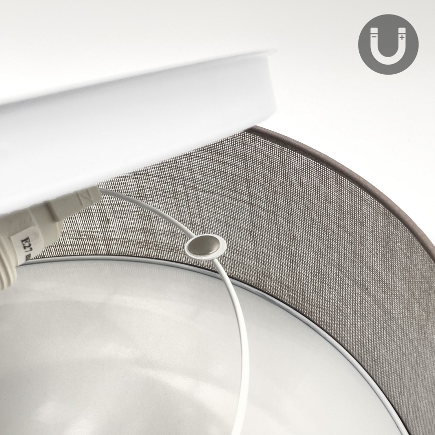 Kattovalaisin SIRJA 1xE27/15W/230V, halkaisija 35 cm, ruskea