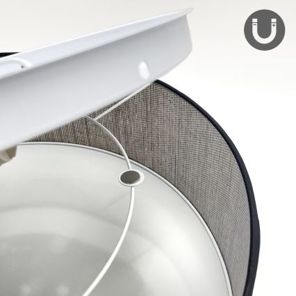 Kattovalaisin SIRJA 2xE27/15W/230V, halkaisija 35 cm, ruskea