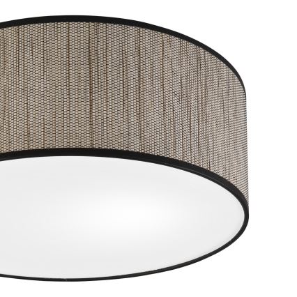 Kattovalaisin SIRJA 2xE27/15W/230V, halkaisija 35 cm, ruskea