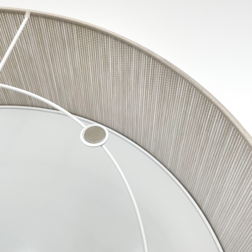 Kattovalaisin SIRJA 2xE27/15W/230V, halkaisija 45 cm, beige