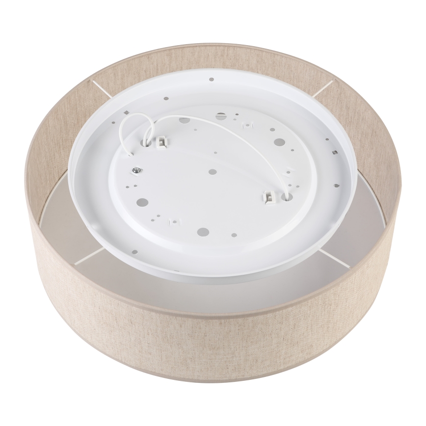 Kattovalaisin SIRJA 2xE27/15W/230V halkaisija 45 cm beige