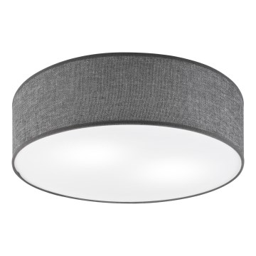 Kattovalaisin SIRJA 2xE27/15W/230V Ø 45 cm harmaa