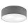 Kattovalaisin SIRJA 2xE27/15W/230V Ø 45 cm harmaa