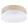 Kattovalaisin SIRJA BOHO 2xE27/15W/230V, halkaisija 45 cm, beige/valkoinen