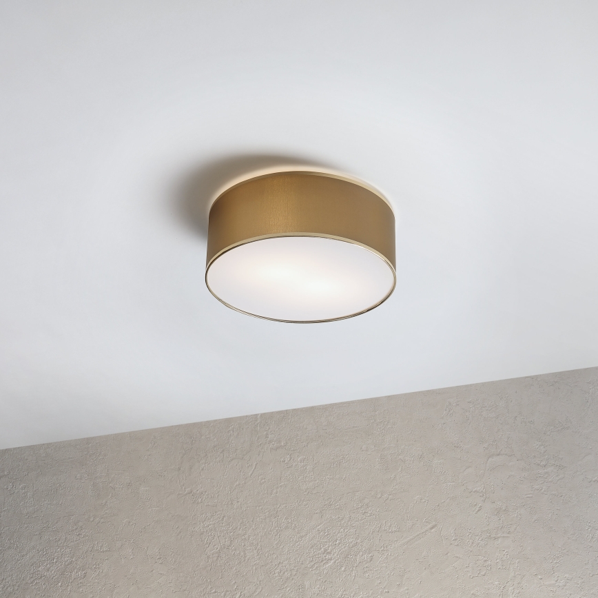 Kattovalaisin SIRJA DOUBLE 2xE14/15W/230V, halkaisija 35 cm, ruskea/kultainen