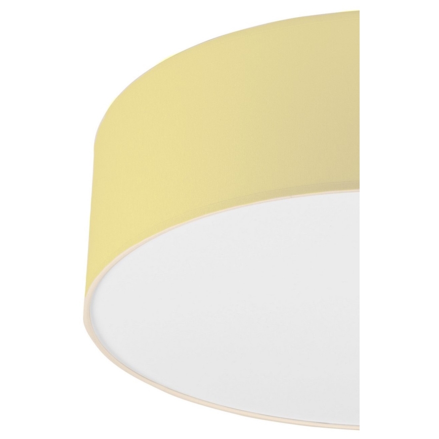Kattovalaisin SIRJA PASTEL 2xE27/15W/230V halkaisija 45 cm keltainen