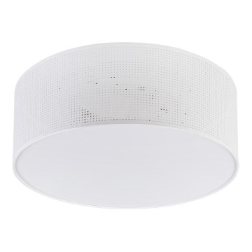 Kattovalaisin SIRJA PLISADO 2xE27/15W/230V, halkaisija 35 cm, valkoinen