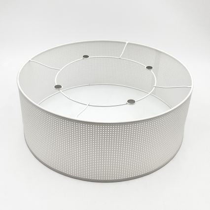 Kattovalaisin SIRJA PLISADO 2xE27/15W/230V, halkaisija 35 cm, valkoinen