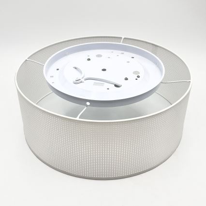 Kattovalaisin SIRJA PLISADO 2xE27/15W/230V, halkaisija 35 cm, valkoinen
