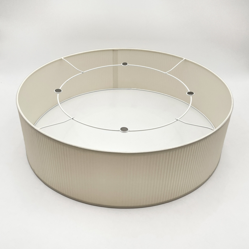Kattovalaisin SIRJA PLISADO 4xE27/15W/230V, halkaisija 45 cm, kermanvärinen