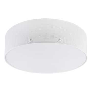 Kattovalaisin SIRJA PLISADO, 4xE27/15W/230V, halkaisija 45 cm, valkoinen