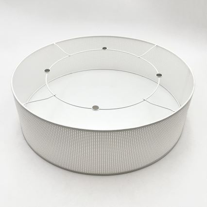 Kattovalaisin SIRJA PLISADO, 4xE27/15W/230V, halkaisija 45 cm, valkoinen